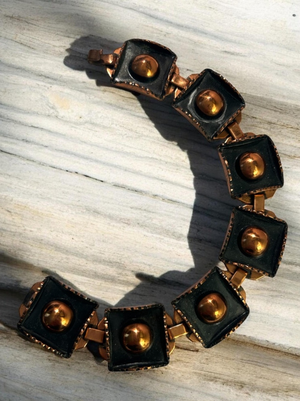 Vintage Mid Century Cooper Bracelet